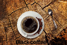 black coffee in evening improves your next day