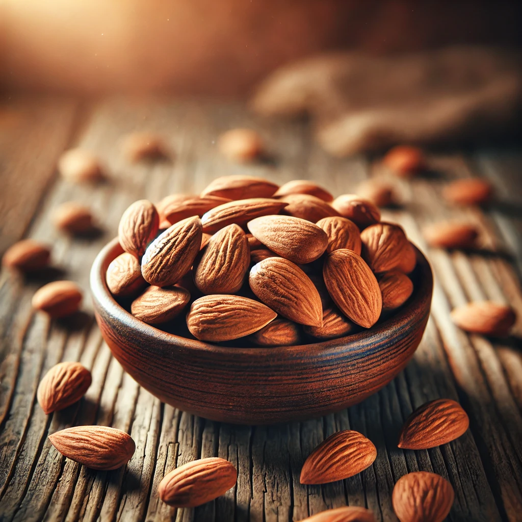 walnuts and almonds for better memory